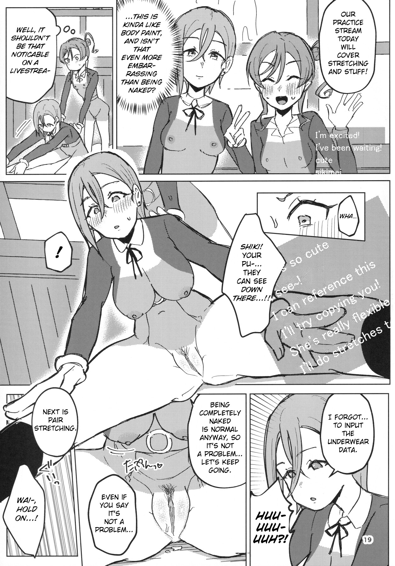 Hentai Manga Comic-Going to School Naked is the Standard-Read-20